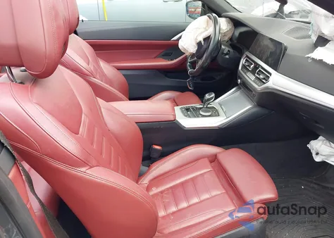 2021 BMW M440I из США, поврежденный, VIN WBA53AT05MCG89665